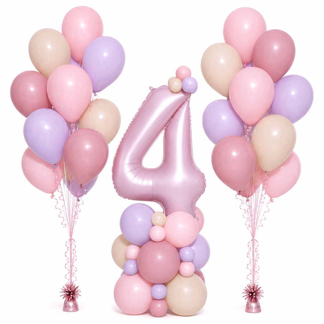 Wild Child Number Tower & Latex Bunches
