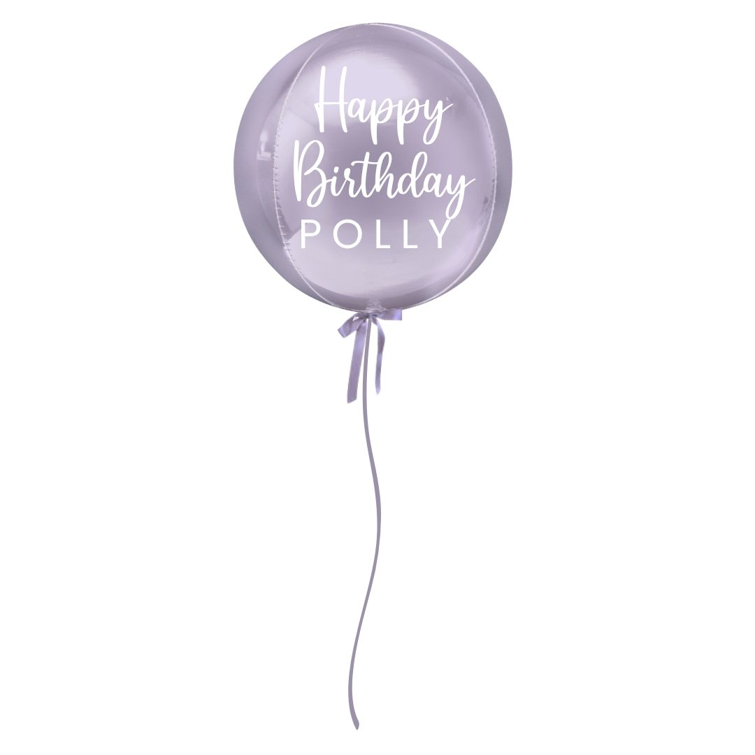 Personalised Orb Bundle - Lilac