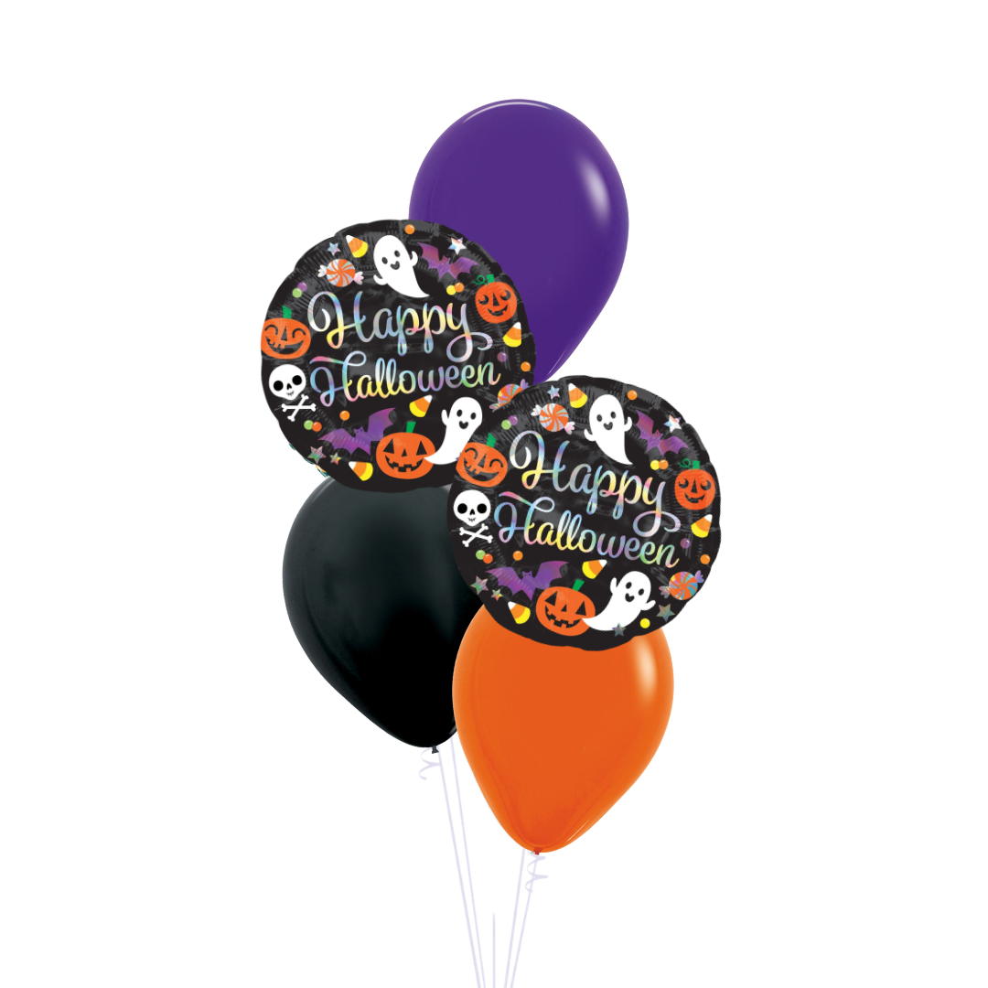 Holographic Iridescent Halloween Bouquet
