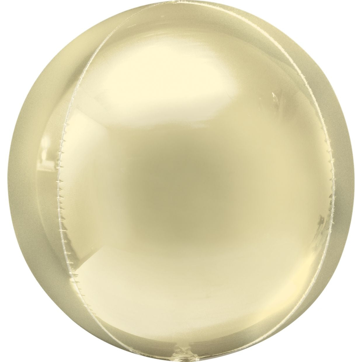 Pastel Yellow Orbz Balloon - 40304 pastel yellow by Bondi Road Balloons