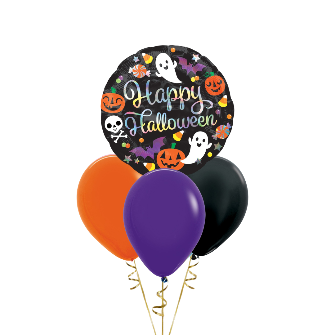 Holographic Iridescent Halloween Bouquet