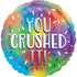 You Crushed It! Balloon - 41144 you crushed it rainbow by Bondi Road Balloons