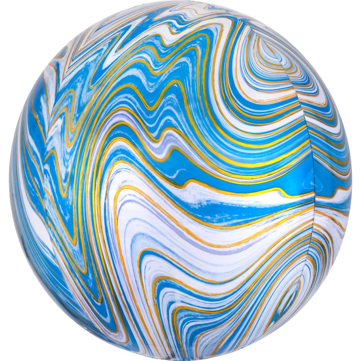 Marblez Blue Orbz Balloon - 41394 blue marblez ecbc 4cd9 by Bondi Road Balloons