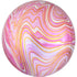 Pink Marble Orbz Balloon - 41396 pink marblez by Bondi Road Balloons