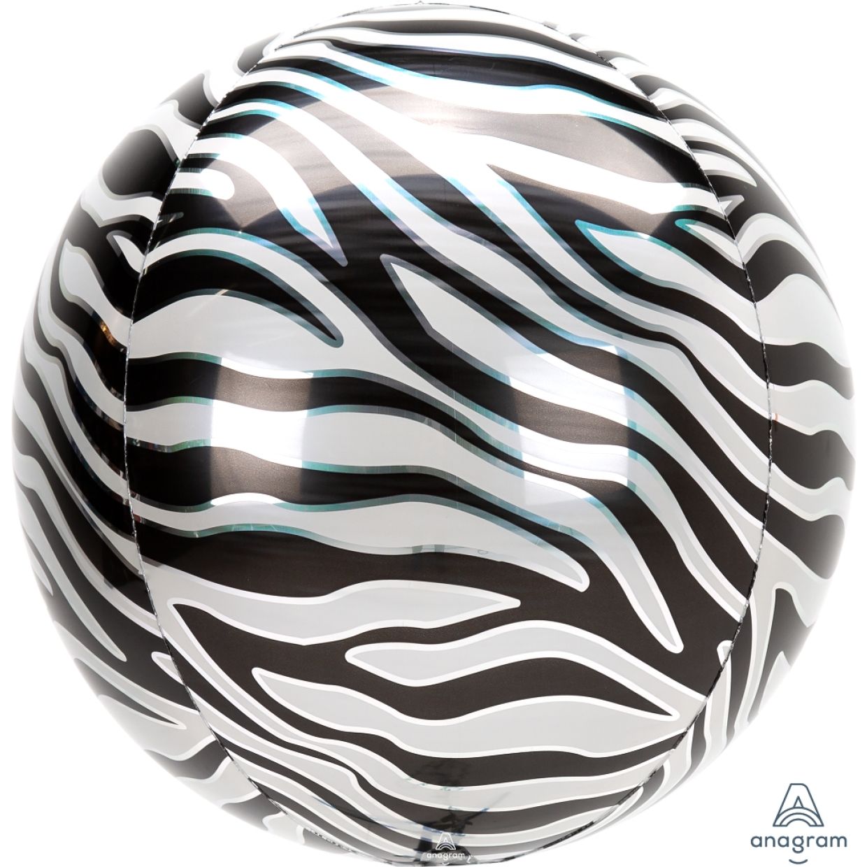 Zebra Print Orbz Balloon