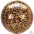 Leopard Print Orbz Balloon for parties in Bondi and Sydney