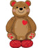 Big Cuddly Teddy Foil Balloon - 42373 in Bondi, Sydney