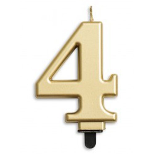 Gold Jumbo Candles (0-9)