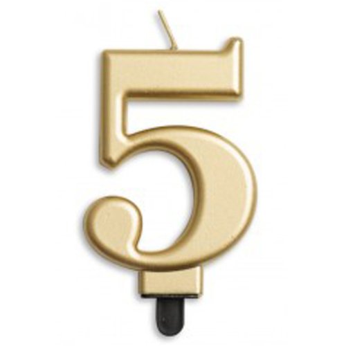 Gold Jumbo Candles (0-9)