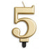 Gold Jumbo Candles (0-9)