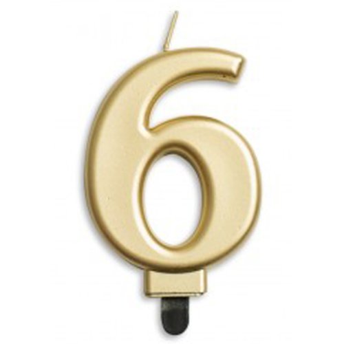 Gold Jumbo Candles (0-9)