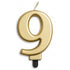 Gold Jumbo Candles (0-9)