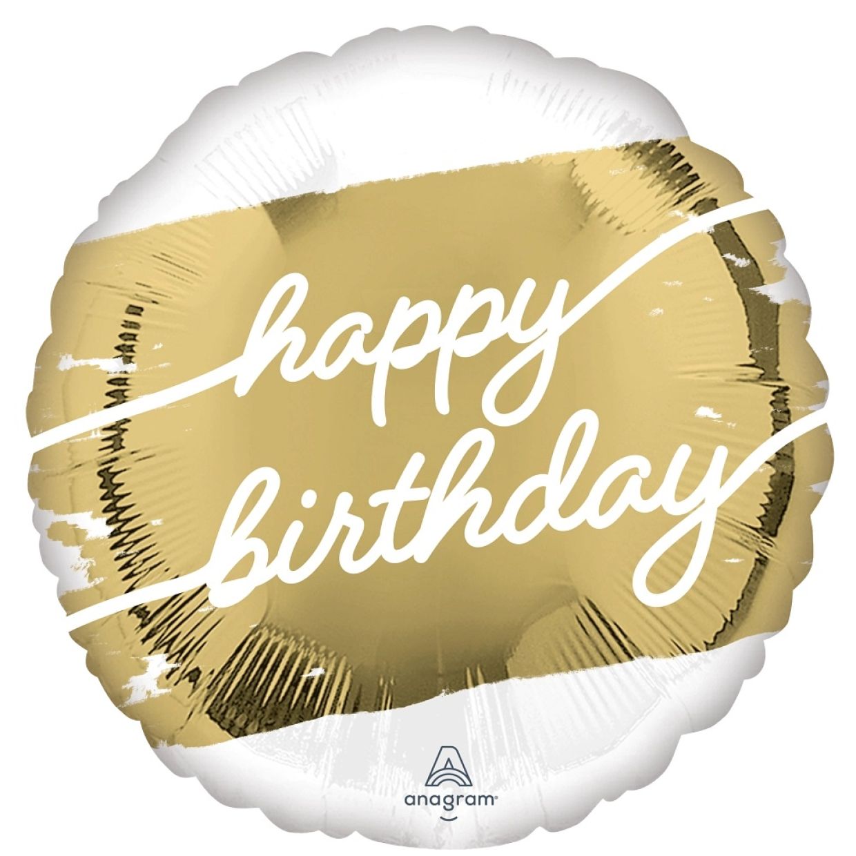 Golden Birthday Balloon