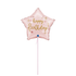 Pink Birthday Star Balloon Bouquet