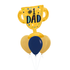 #1 Dad Trophy Balloon Bouquet