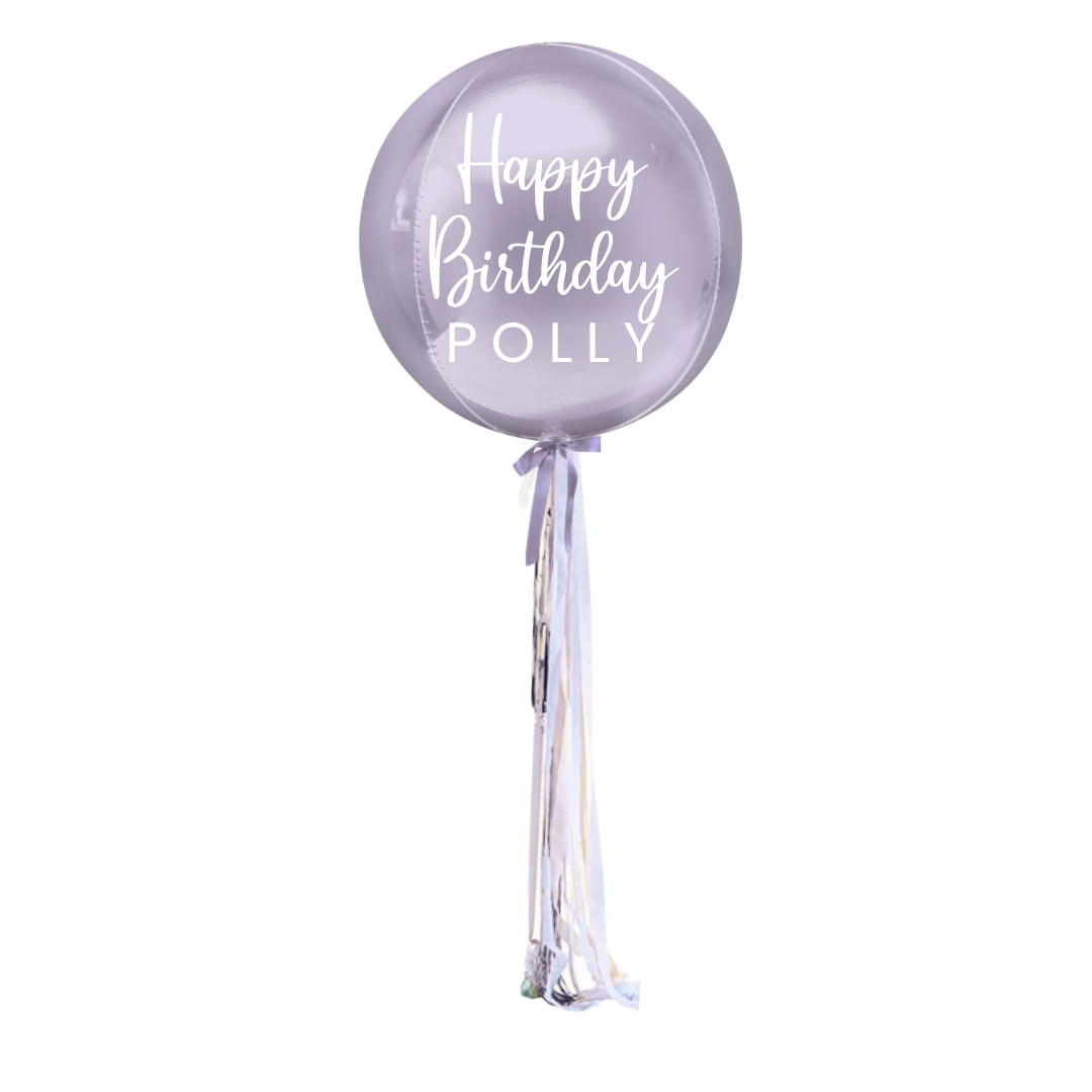 Personalised Orb Bundle - Lilac