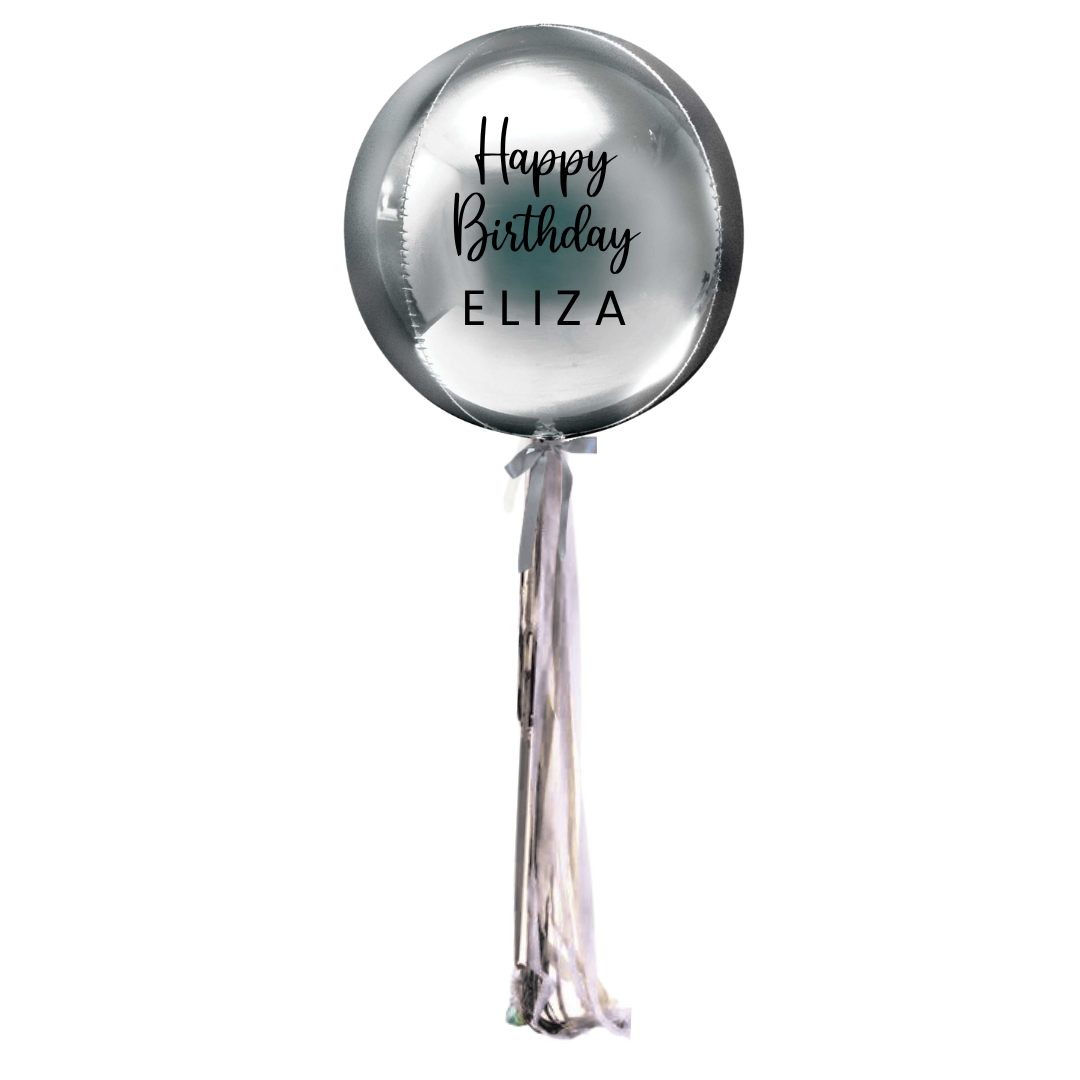 Personalised Orb Bundle - Silver