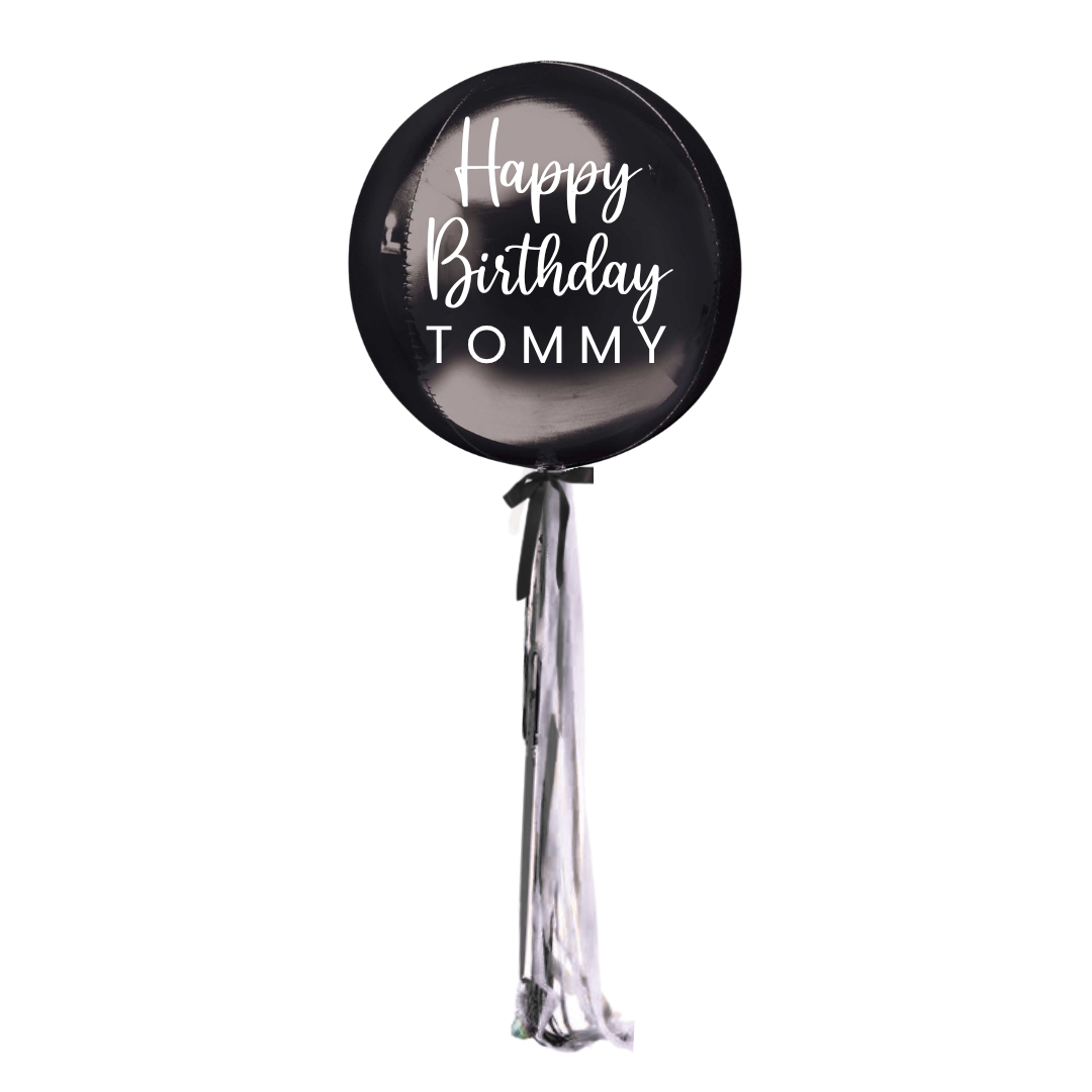 Personalised Orb Bundle - Black