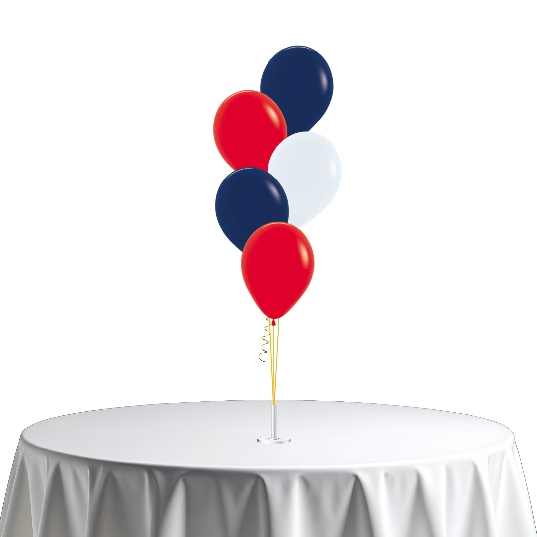 School Formal Latex Balloon Bunch - red, white & blue - 5 07ef 4c50 bc11 in Bondi, Sydney
