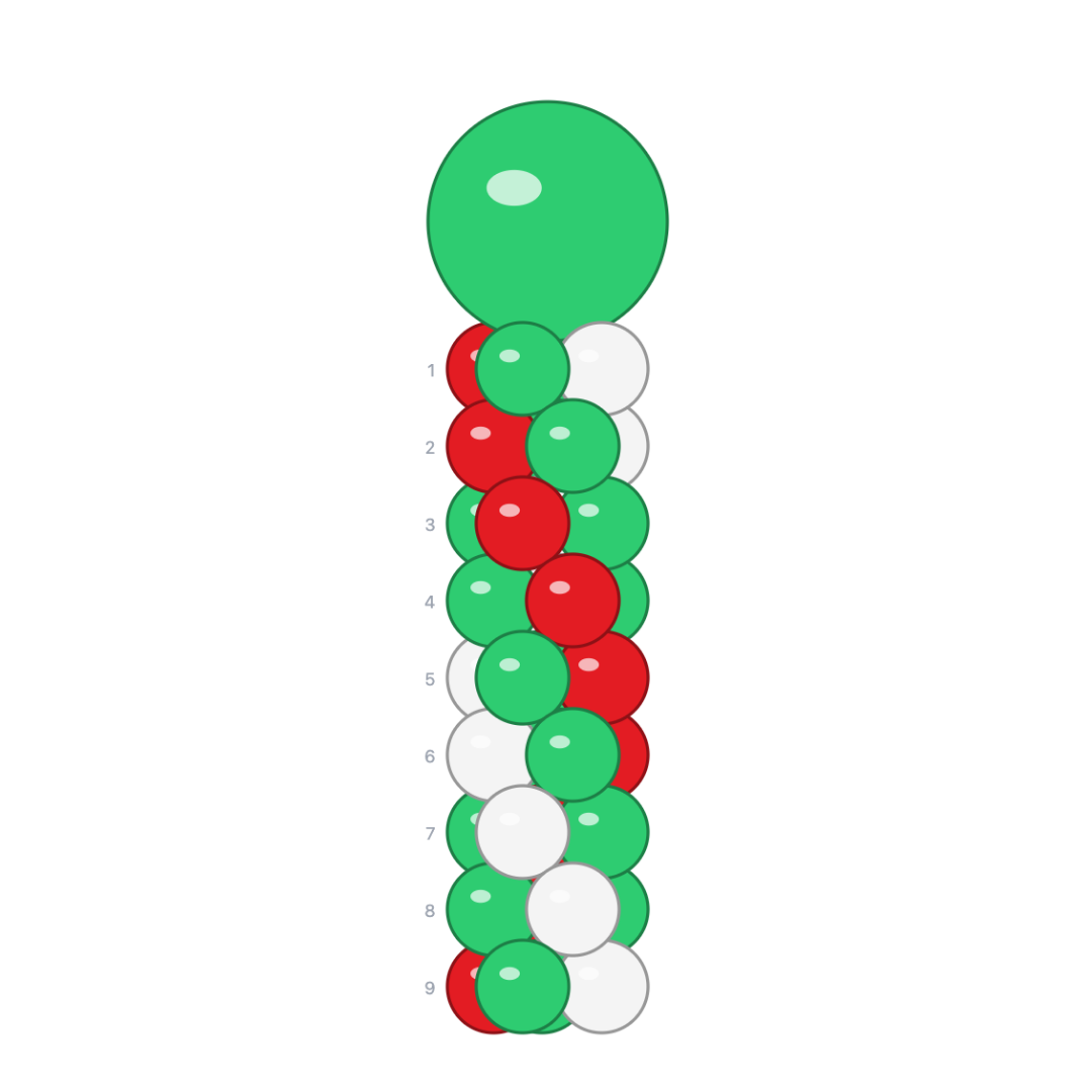 Grand Final Balloon Columns