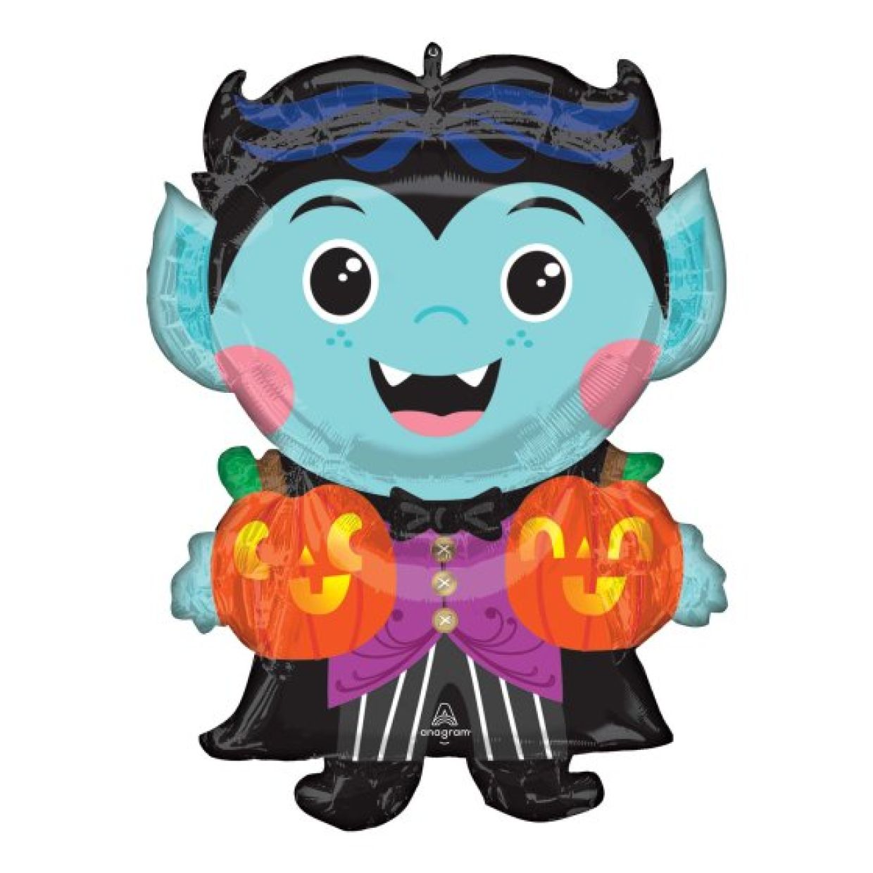 Cute Vampire 76cm Foil Balloon