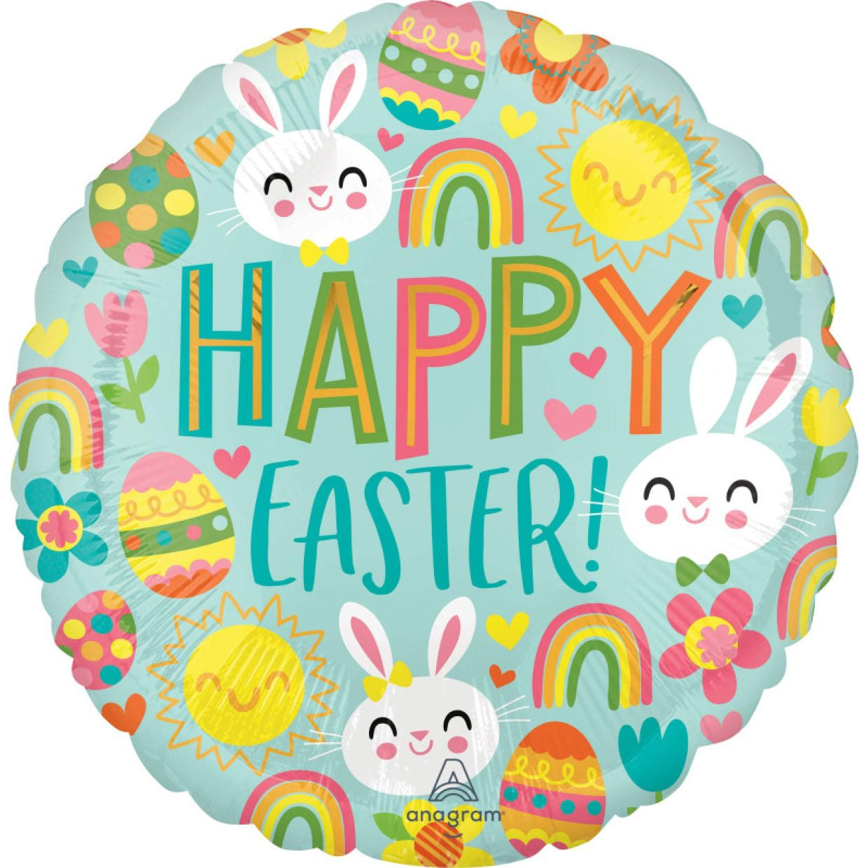 Happy Easter Icons Balloon - 66073 4234901 800 fd96 4cc4 b160 by Bondi Road Balloons