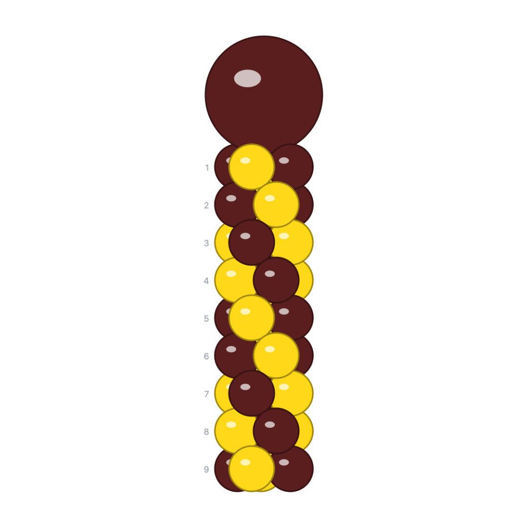 Grand Final Balloon Columns