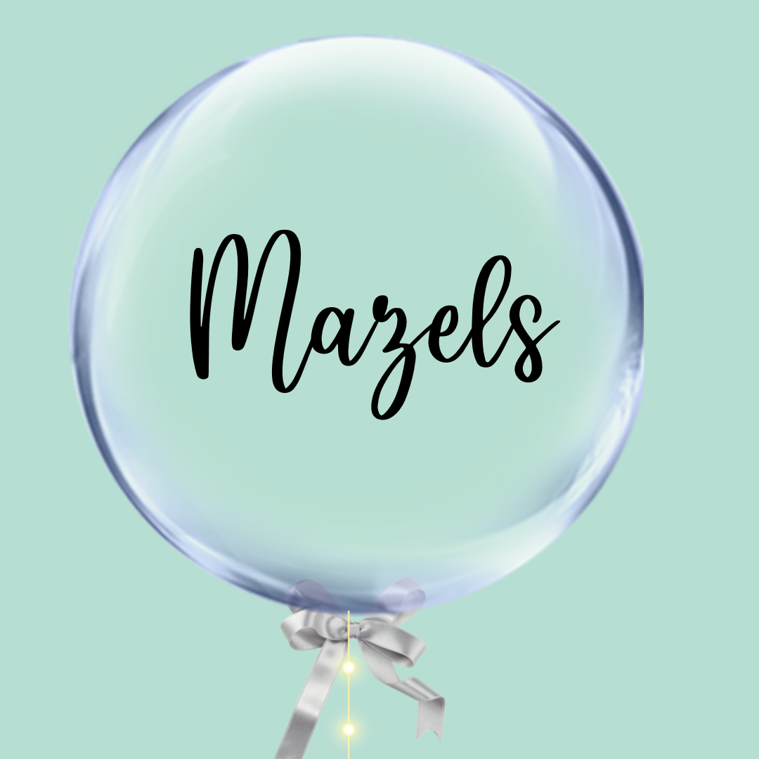 Mazels bubble balloons in Bondi, Sydney