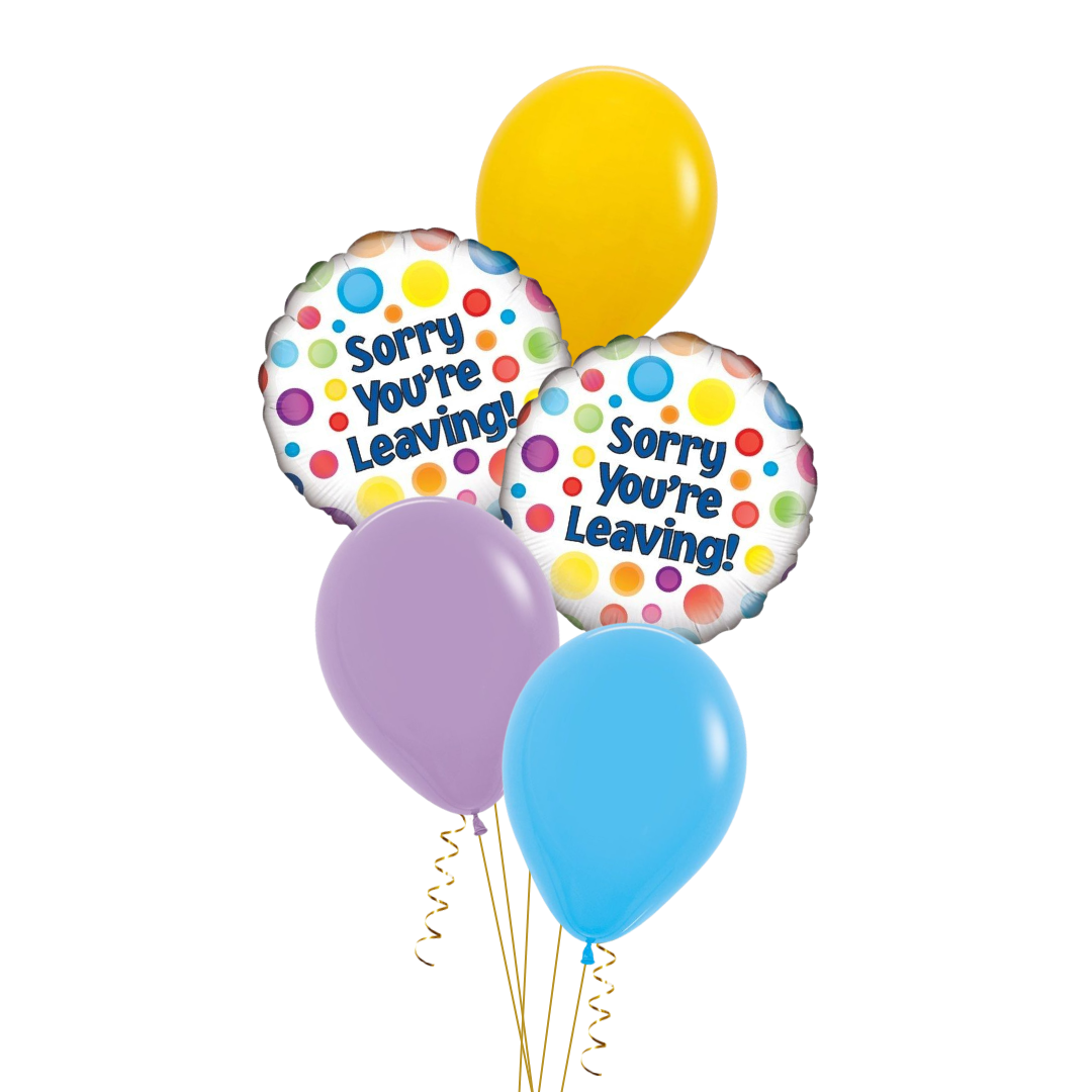 Sorry You're Leaving! Balloon - 70 e757 a1ab by Bondi Road Balloons