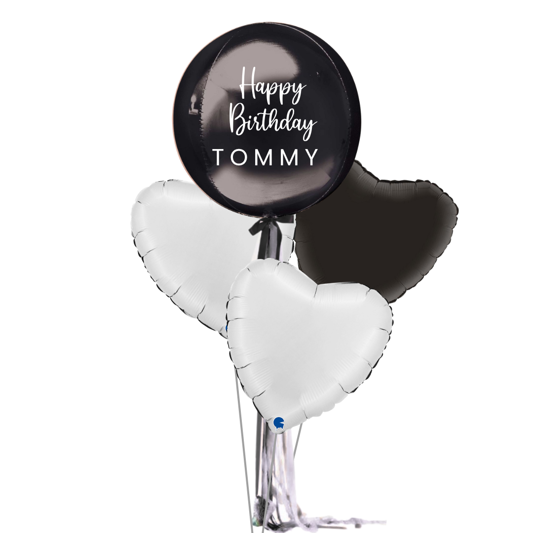 Personalised Orb Bundle - Black