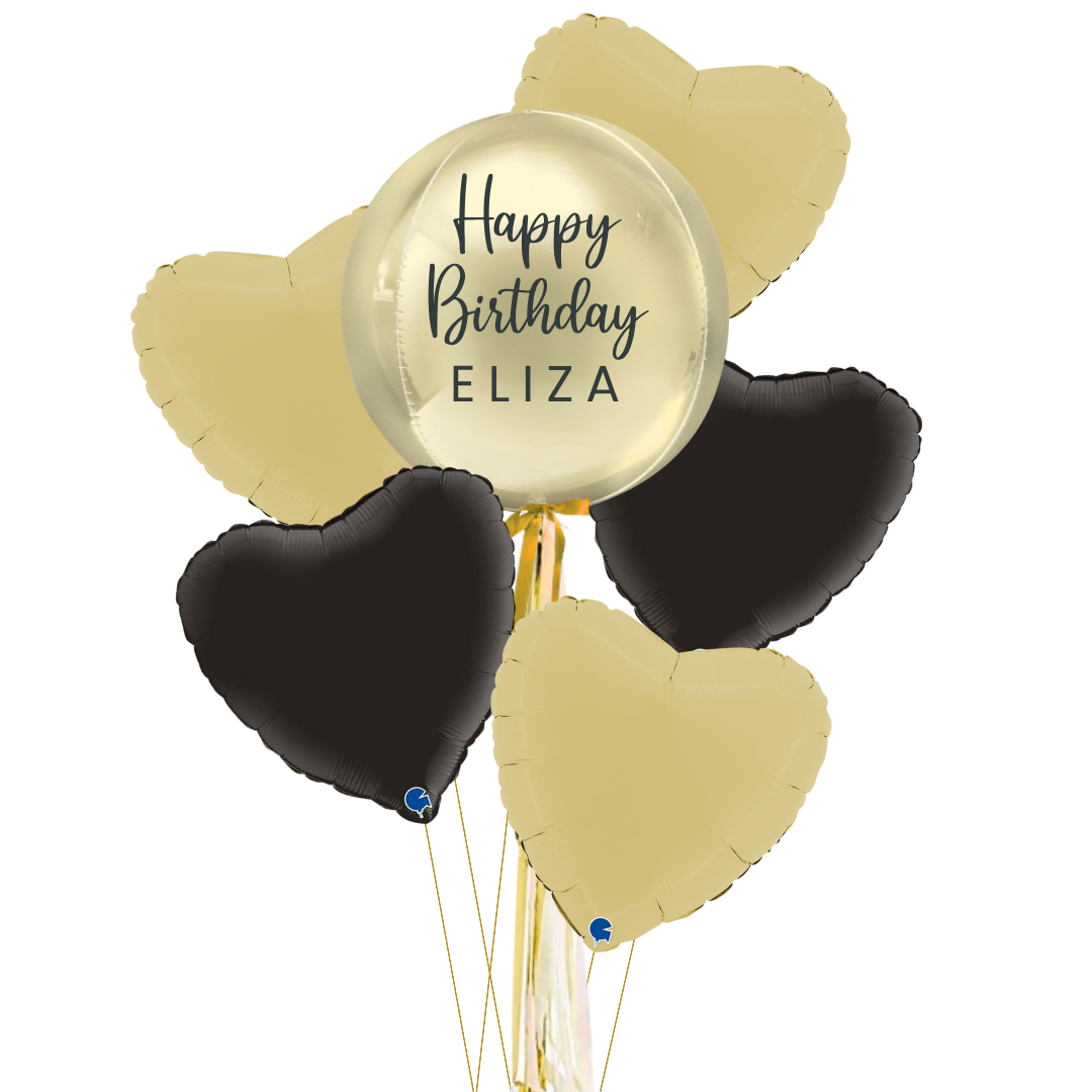 Personalised Orb Bundle - Pastel Yellow