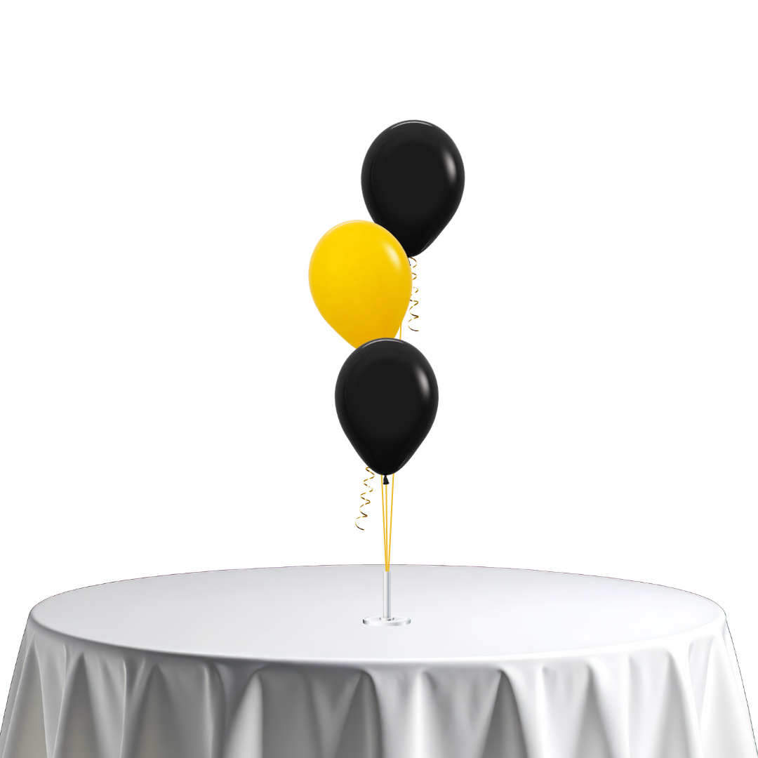 School Formal Latex Balloon Bunch - yellow & black - 7 f3c5 469a b60c in Bondi, Sydney