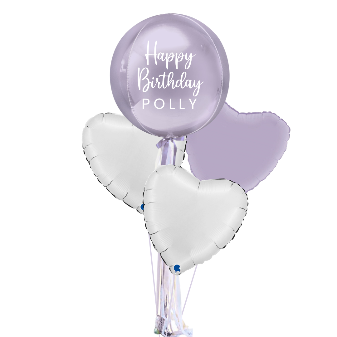 Personalised Orb Bundle - Lilac