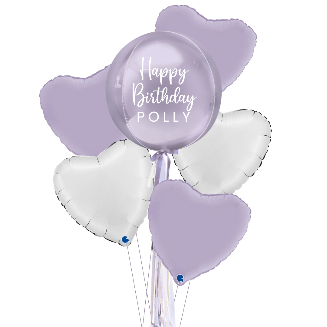 Personalised Orb Bundle - Lilac