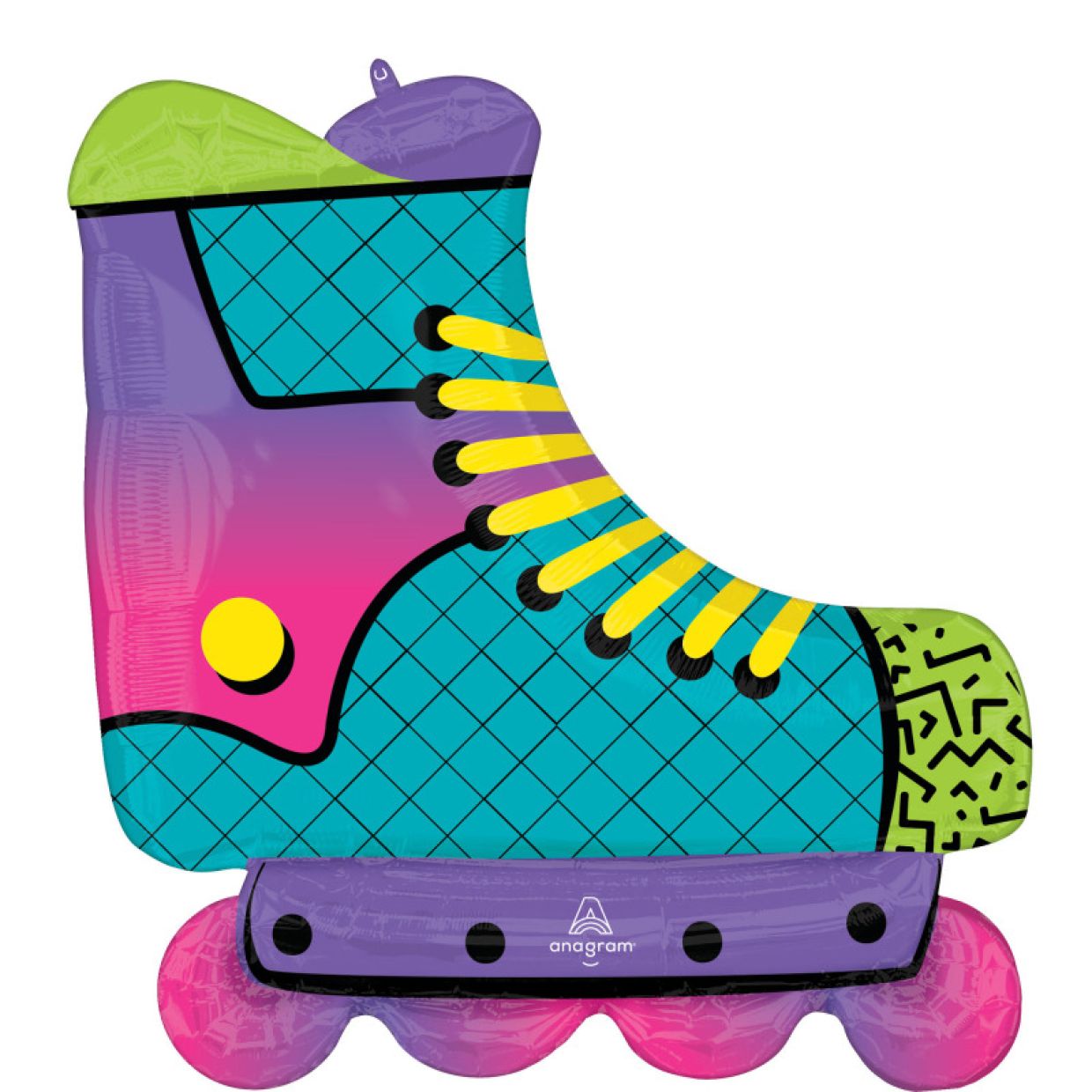90'S Party Inline Skate Balloon - 81413 4740701 by Bondi Road Balloons