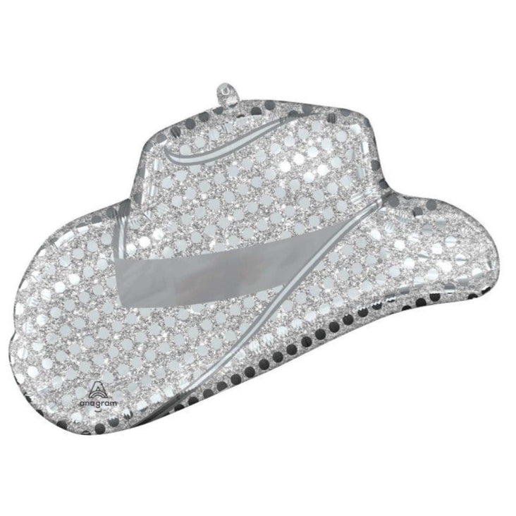 Disco Western Hat Balloon - 82143 4740201 by Bondi Road Balloons