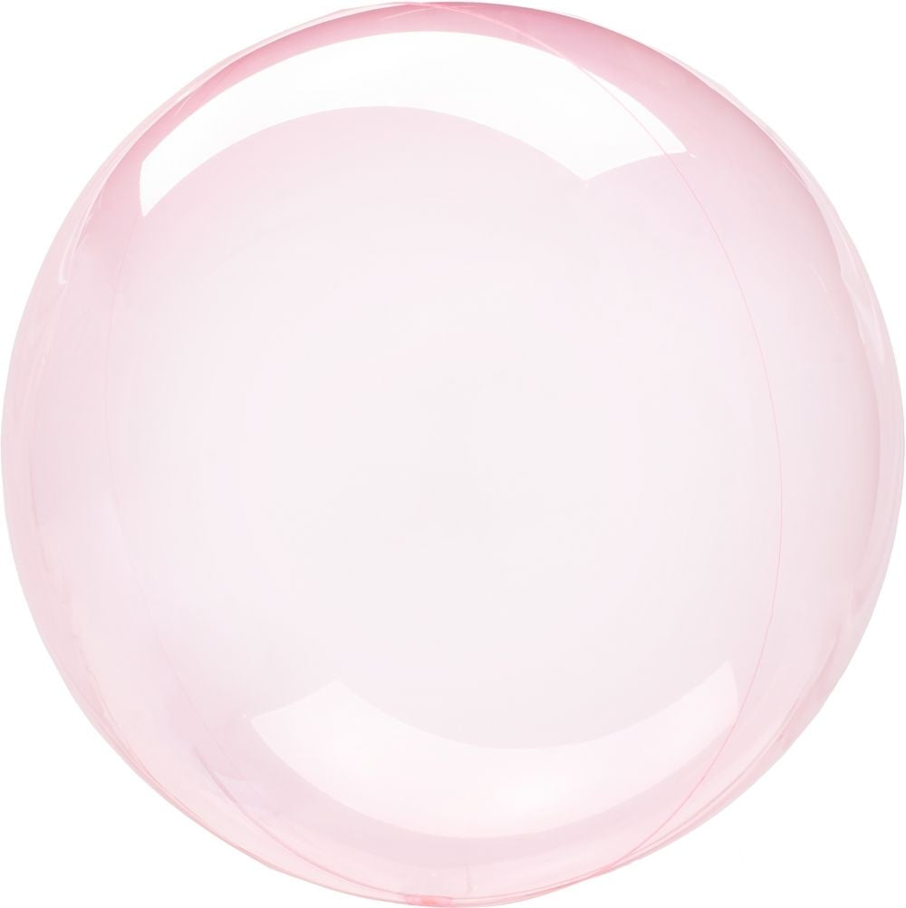 Crystal Dark Pink Orbz Balloon - 82848 crystal clearz dark pink by Bondi Road Balloons