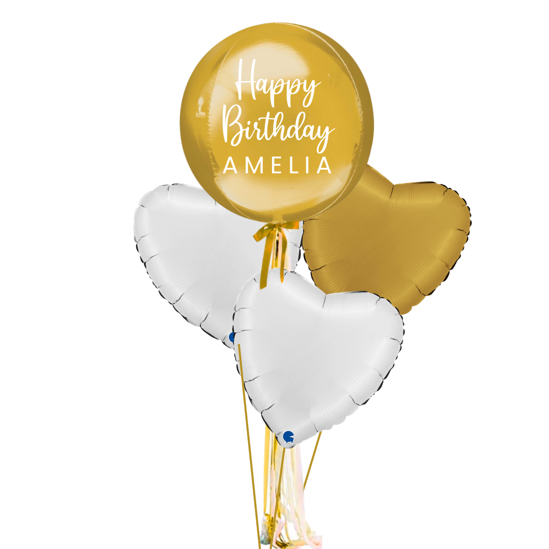 Personalised Orb Bundle - Gold