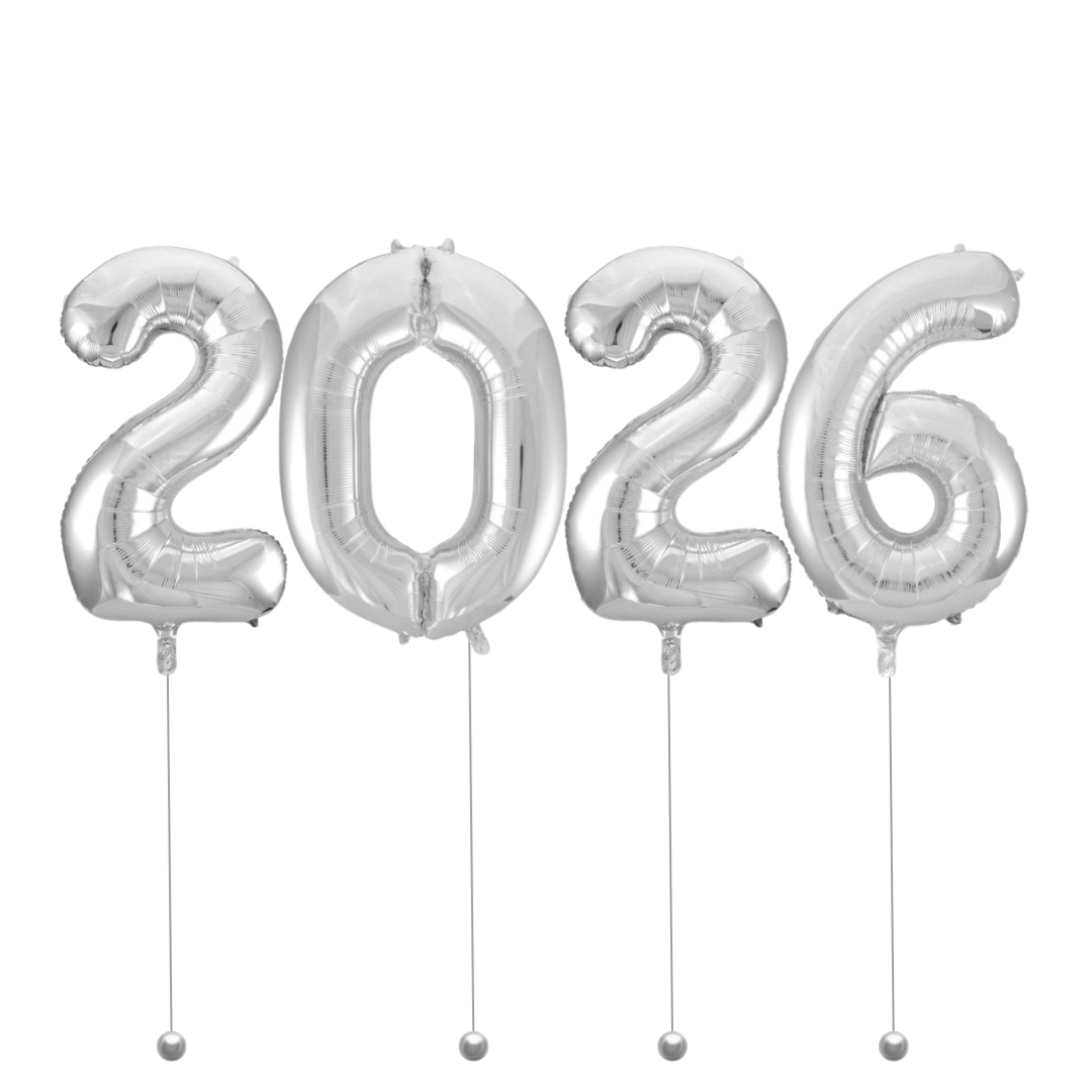 School Formal 2026 Number Balloons in Bondi, Sydney