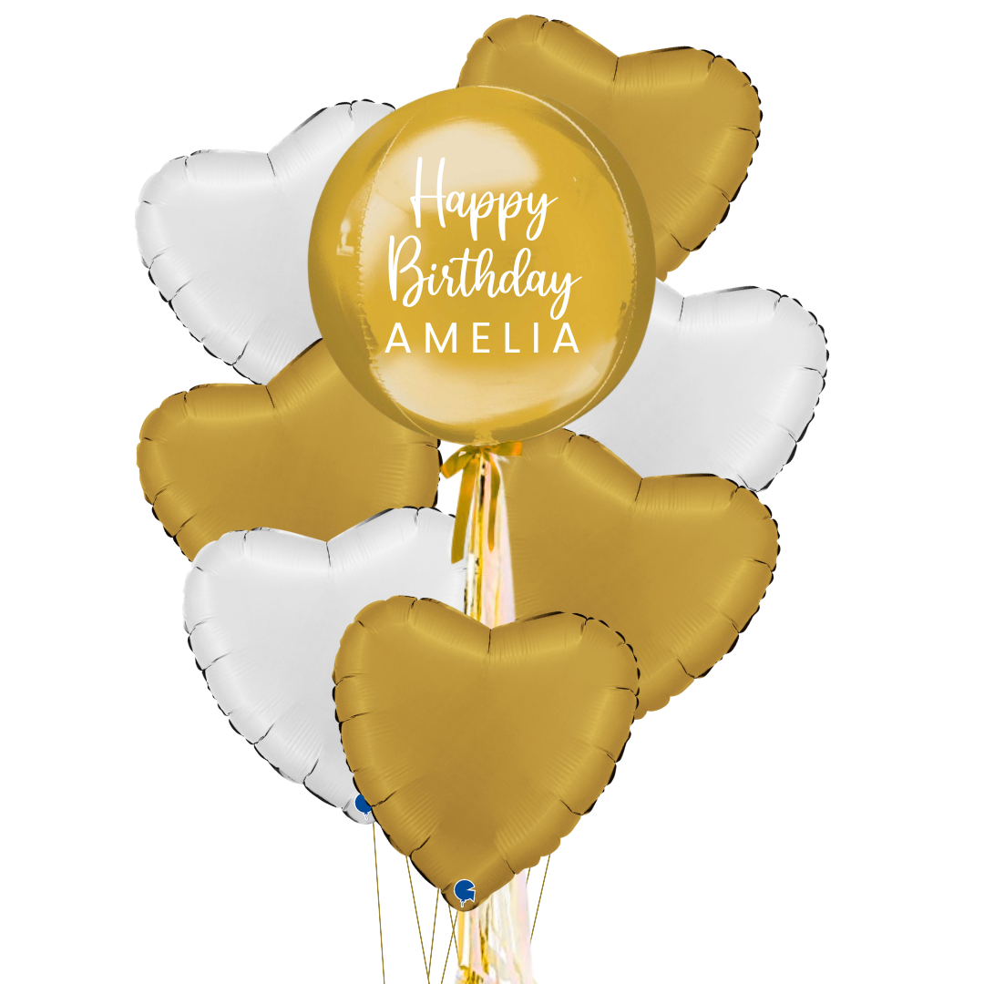 Personalised Orb Bundle - Gold