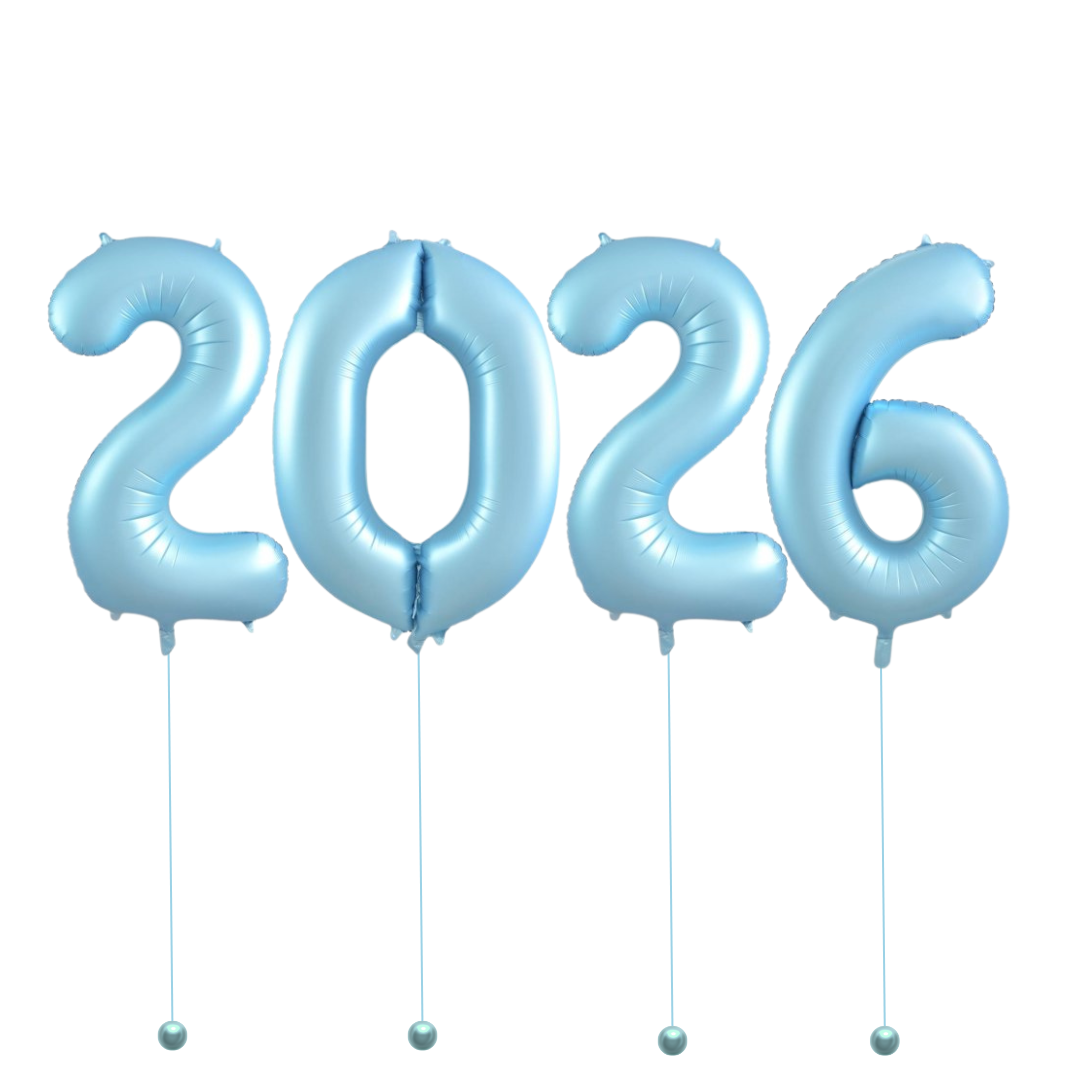 School Formal 2026 Number Balloons in Bondi, Sydney