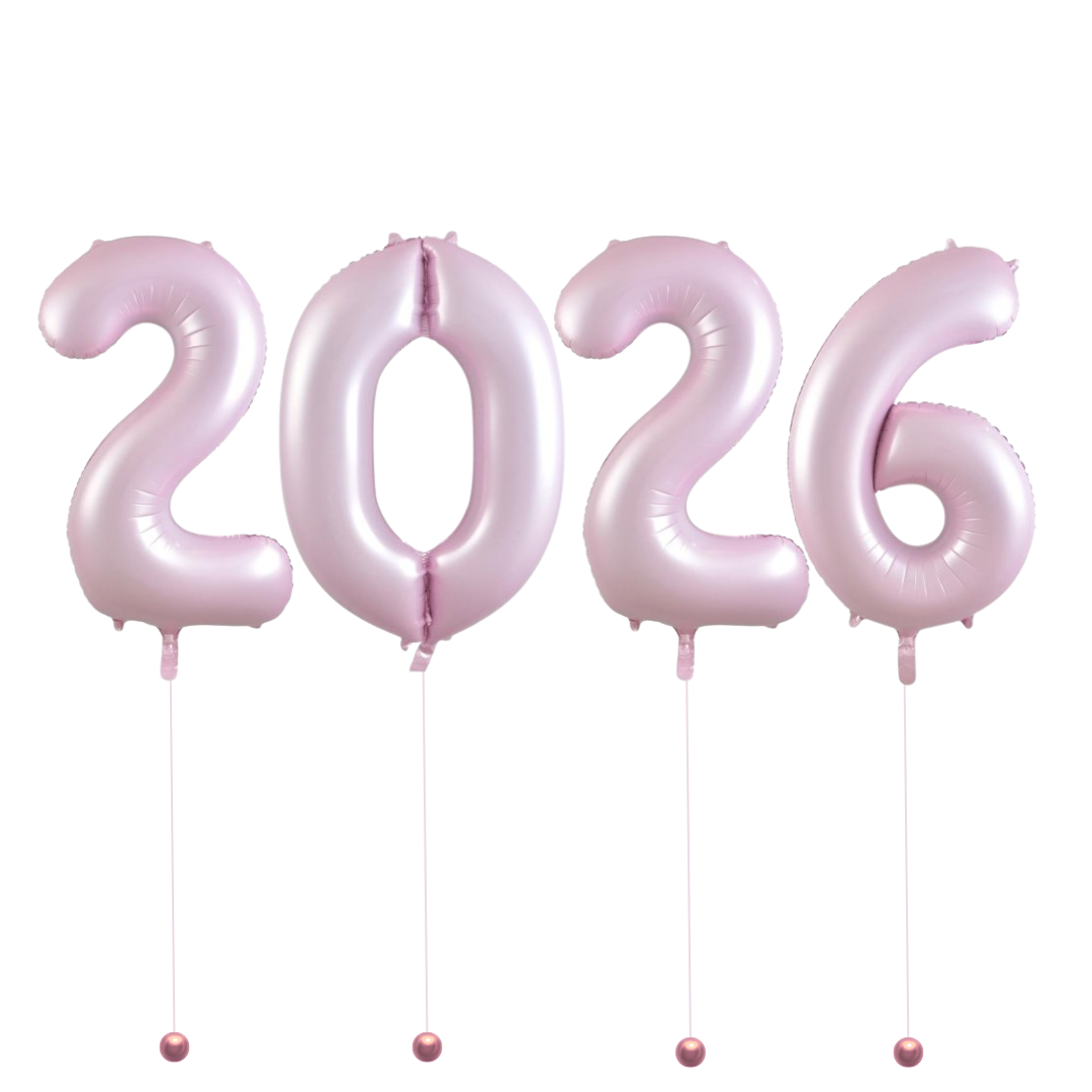 School Formal 2026 Number Balloons in Bondi, Sydney