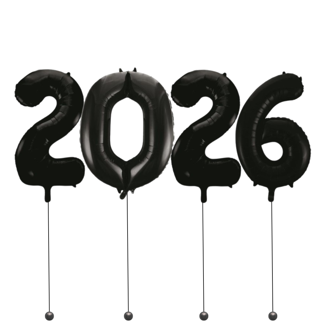 School Formal 2026 Number Balloons in Bondi, Sydney