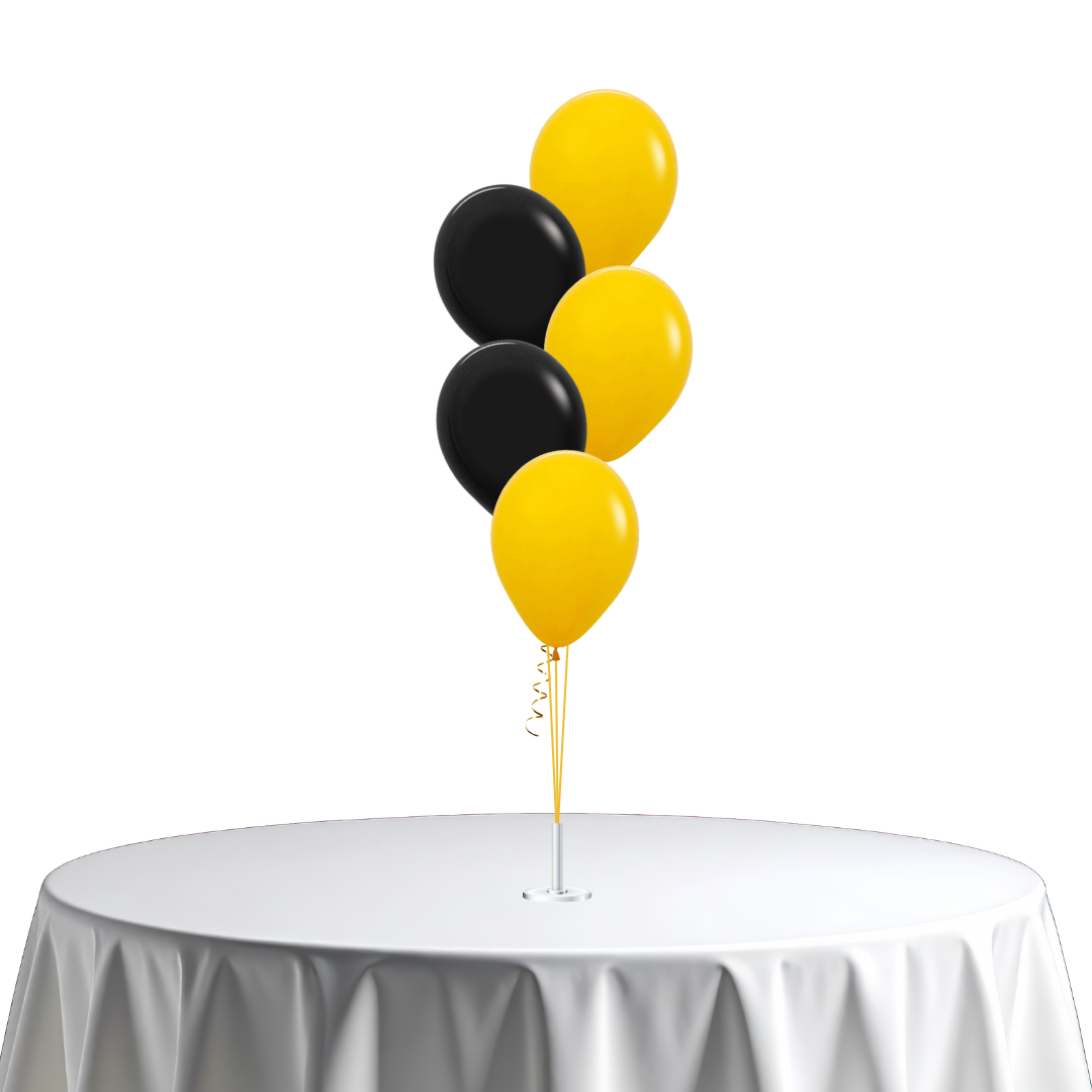 School Formal Latex Balloon Bunch - yellow & black - 8 3efd 4b16 ab51 in Bondi, Sydney