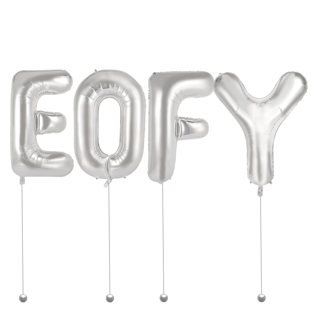 EOFY Balloon Letters