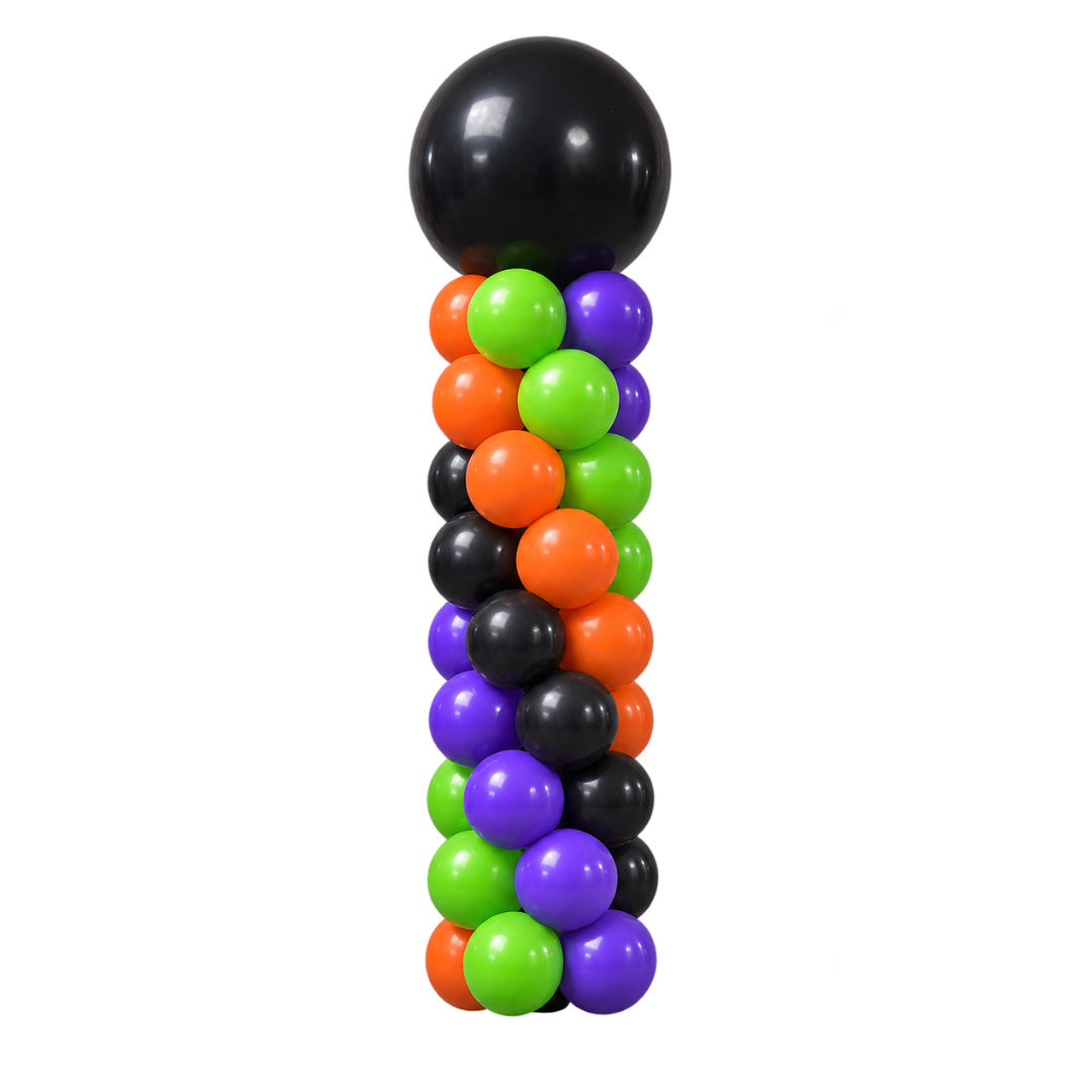Halloween Balloon Columns