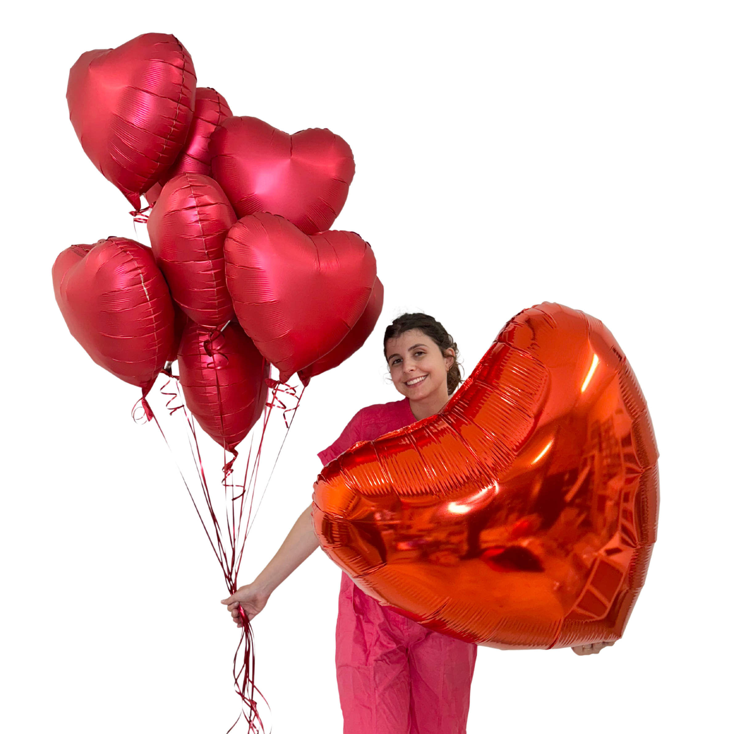 Big Heart Balloon Bouquet - bigredheart in Bondi, Sydney