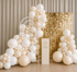 Premium Party Styling Package - Full Backdrop Setup with Balloons & Shimmer Wall