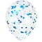 Confetti Series - confetti blue balloon design by Bondi Road Balloons