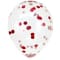 Confetti Series - confetti red balloon design by Bondi Road Balloons